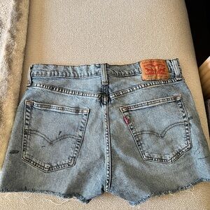Levi's Women's Classic Blue Jean Shorts